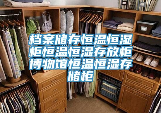 档案储存恒温恒湿柜恒温恒湿存放柜博物馆恒温恒湿存储柜