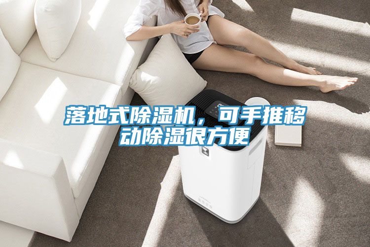 落地式除湿机，可手推移动除湿很方便