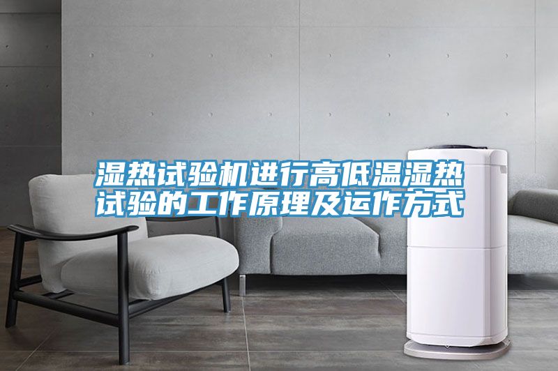 湿热试验机进行高低温湿热试验的工作原理及运作方式