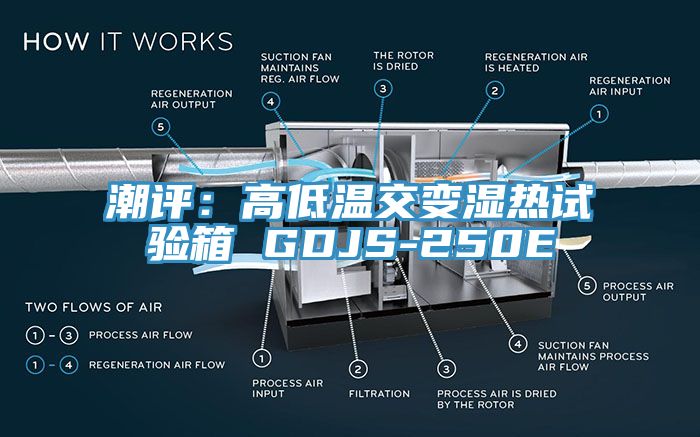 潮评：高低温交变湿热试验箱 GDJS-250E