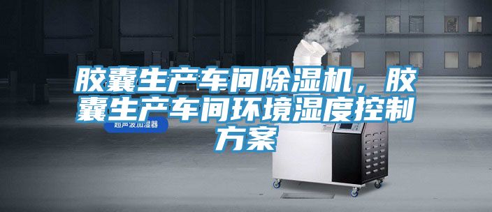 胶囊生产车间除湿机，胶囊生产车间环境湿度控制方案