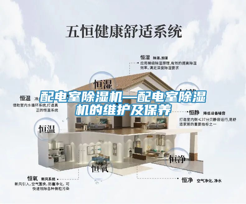 配电室除湿机—配电室除湿机的维护及保养