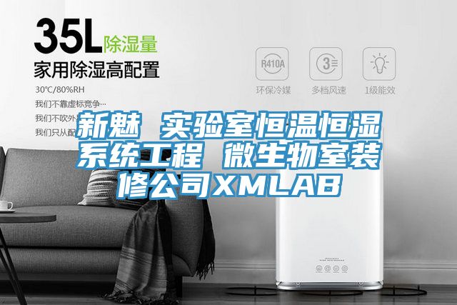 新魅 实验室恒温恒湿系统工程 微生物室装修公司XMLAB