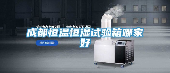 成都恒温恒湿试验箱哪家好