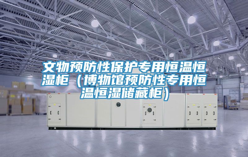 文物预防性保护专用恒温恒湿柜（博物馆预防性专用恒温恒湿储藏柜）