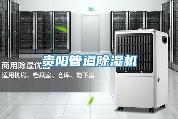 贵阳管道除湿机