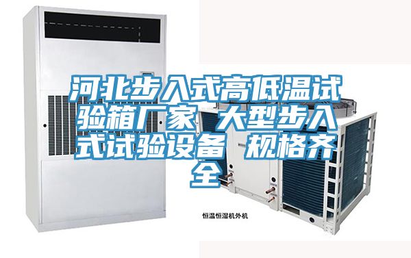 河北步入式高低温试验箱厂家 大型步入式试验设备 规格齐全