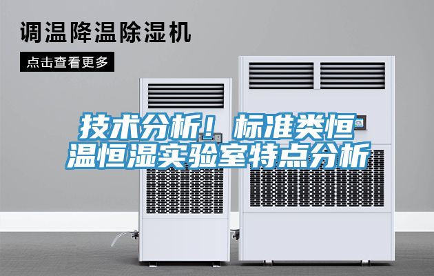技术分析！标准类恒温恒湿实验室特点分析