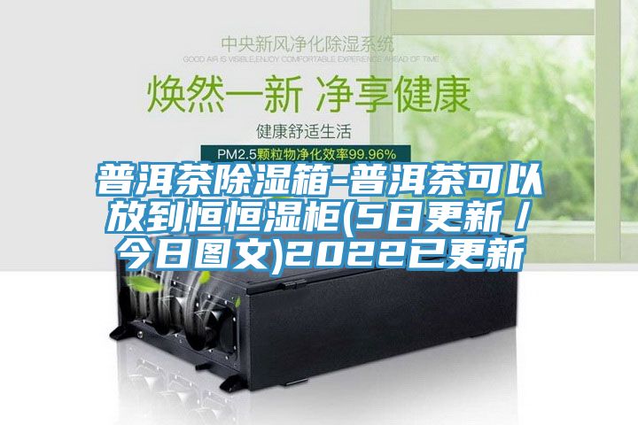 普洱茶除湿箱-普洱茶可以放到恒恒湿柜(5日更新／今日图文)2022已更新