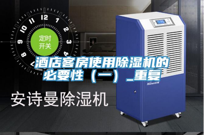 酒店客房使用除湿机的必要性（一）_重复