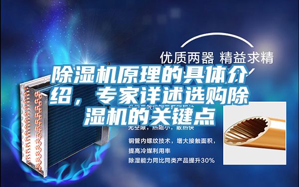除湿机原理的具体介绍，专家详述选购除湿机的关键点