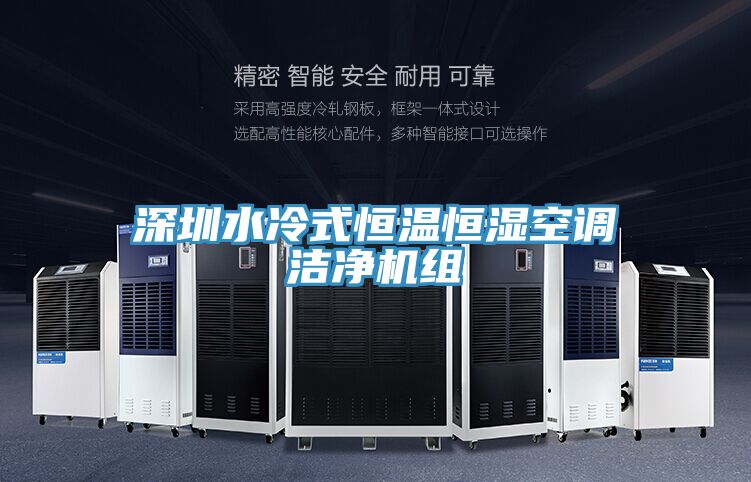 深圳水冷式恒温恒湿空调洁净机组