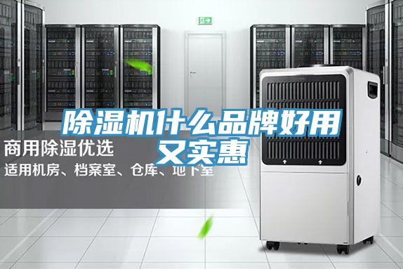 除湿机什么品牌好用又实惠