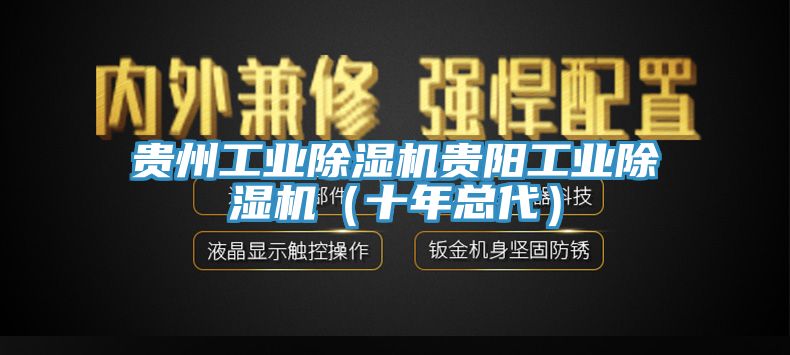 贵州工业除湿机贵阳工业除湿机（十年总代）