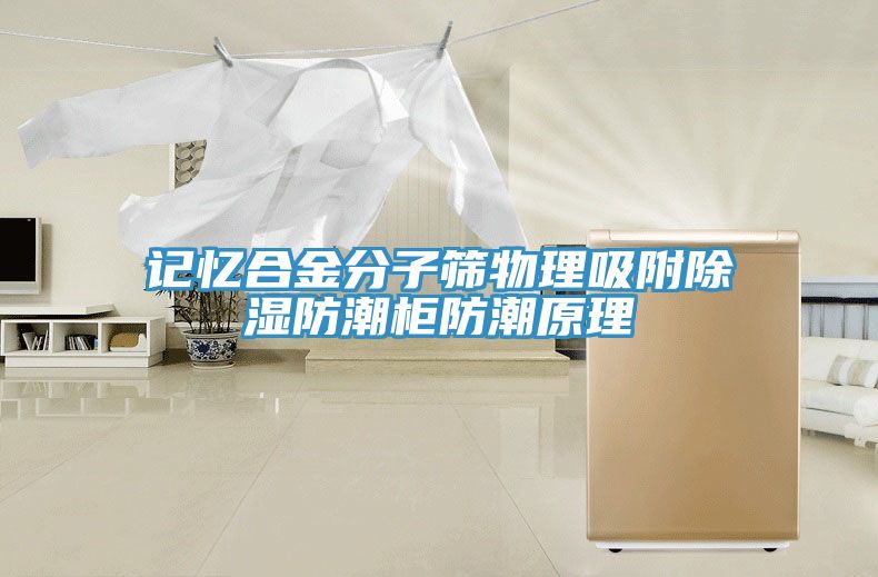 记忆合金分子筛物理吸附除湿防潮柜防潮原理