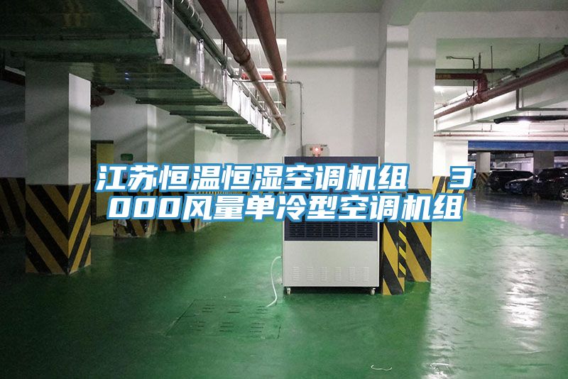 江苏恒温恒湿空调机组  3000风量单冷型空调机组