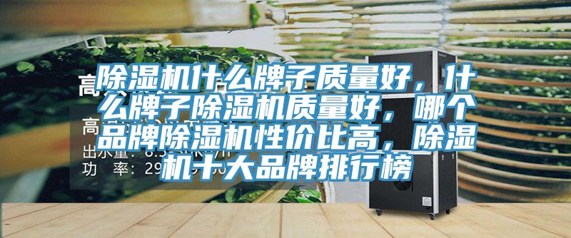 除湿机什么牌子质量好，什么牌子除湿机质量好，哪个品牌除湿机性价比高，除湿机十大品牌排行榜
