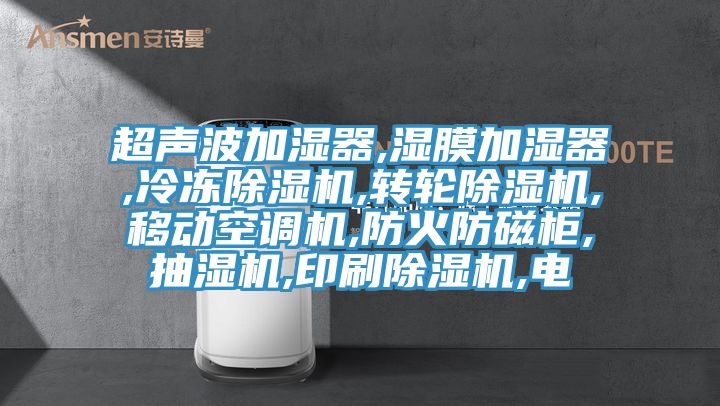 超声波加湿器,湿膜加湿器,冷冻除湿机,转轮除湿机,移动空调机,防火防磁柜,抽湿机,印刷除湿机,电