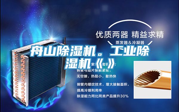 舟山除湿机。工业除湿机《》
