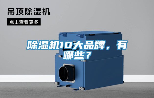 除湿机10大品牌，有哪些？
