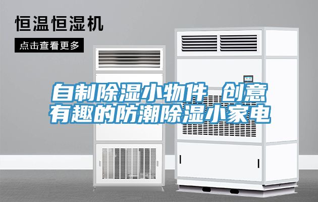 自制除湿小物件 创意有趣的防潮除湿小家电