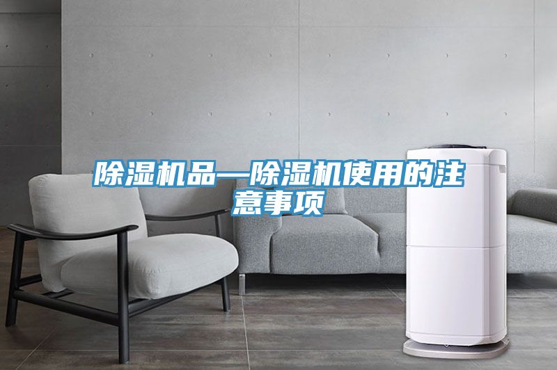 除湿机品—除湿机使用的注意事项