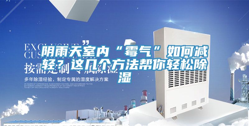 阴雨天室内“霉气”如何减轻？这几个方法帮你轻松除湿