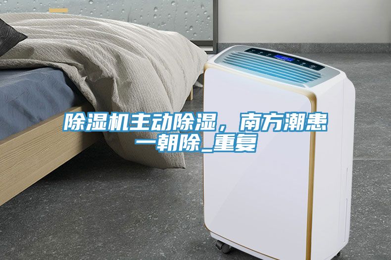 除湿机主动除湿，南方潮患一朝除_重复