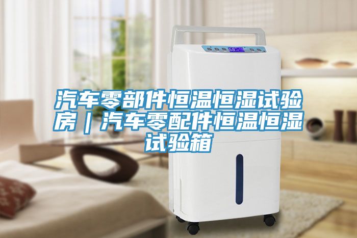 汽车零部件恒温恒湿试验房｜汽车零配件恒温恒湿试验箱