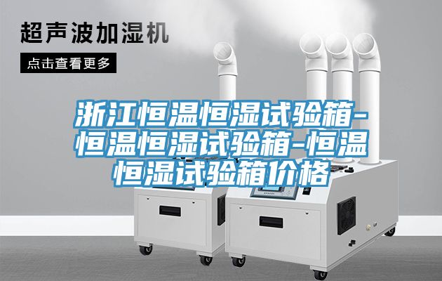 浙江恒温恒湿试验箱-恒温恒湿试验箱-恒温恒湿试验箱价格