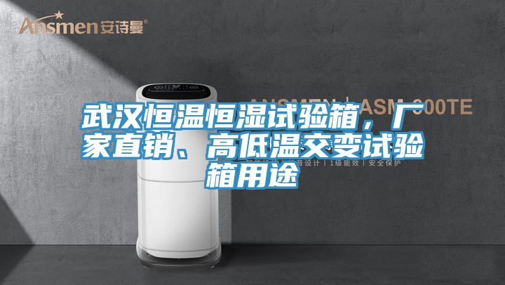 武汉恒温恒湿试验箱，厂家直销、高低温交变试验箱用途