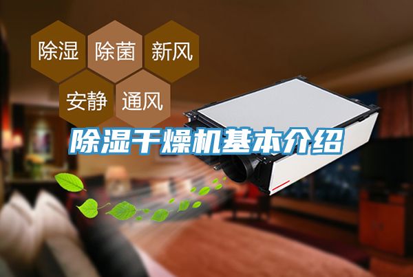 除湿干燥机基本介绍