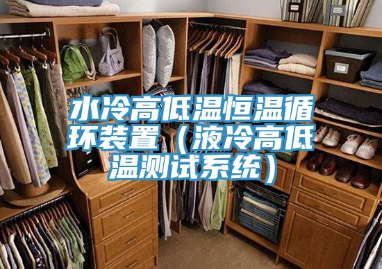 水冷高低温恒温循环装置（液冷高低温测试系统）
