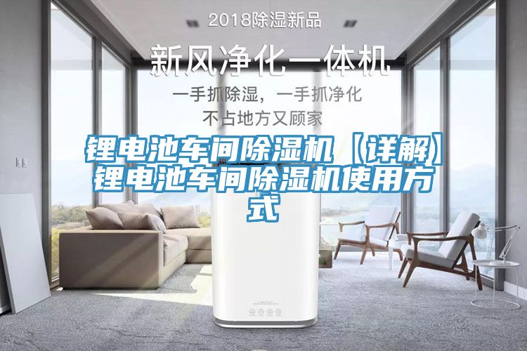 锂电池车间除湿机【详解】锂电池车间除湿机使用方式