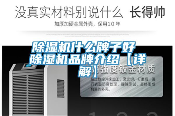 除湿机什么牌子好 除湿机品牌介绍【详解】