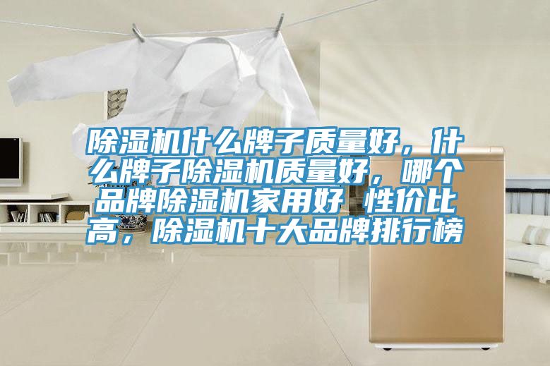 除湿机什么牌子质量好，什么牌子除湿机质量好，哪个品牌除湿机家用好 性价比高，除湿机十大品牌排行榜