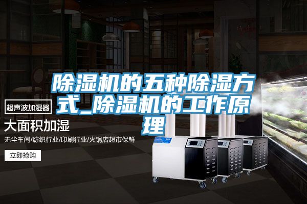 除湿机的五种除湿方式_除湿机的工作原理