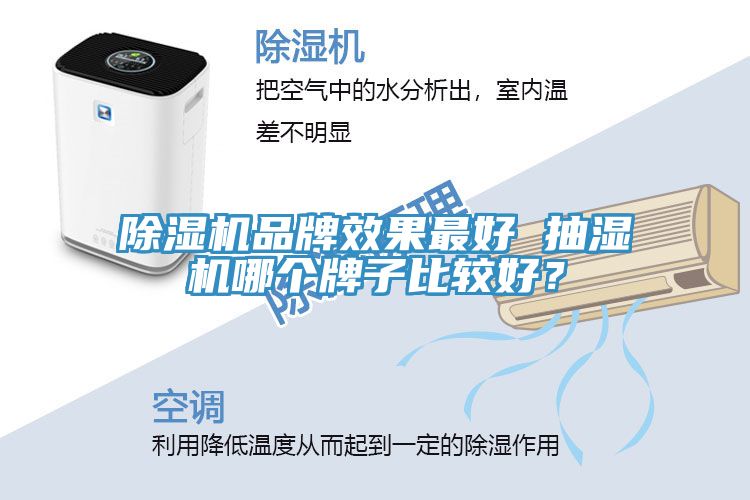 除湿机品牌效果最好 抽湿机哪个牌子比较好？
