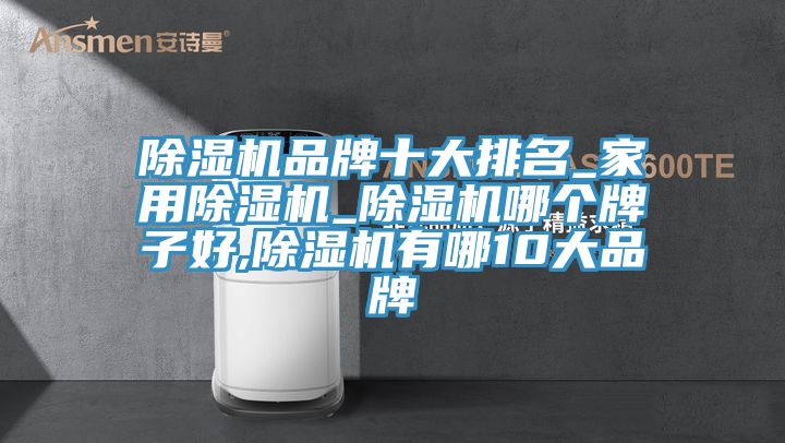 除湿机品牌十大排名_家用除湿机_除湿机哪个牌子好,除湿机有哪10大品牌
