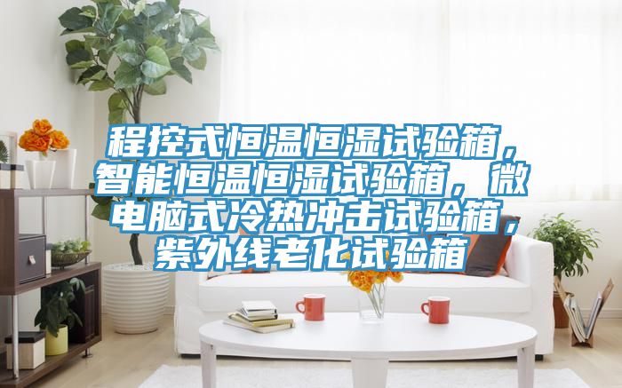 程控式恒温恒湿试验箱，智能恒温恒湿试验箱，微电脑式冷热冲击试验箱，紫外线老化试验箱