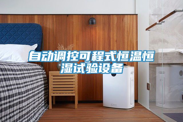 自动调控可程式恒温恒湿试验设备
