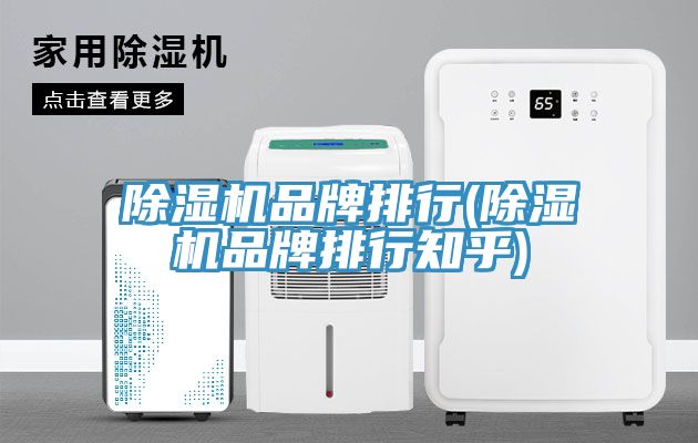 除湿机品牌排行(除湿机品牌排行知乎)