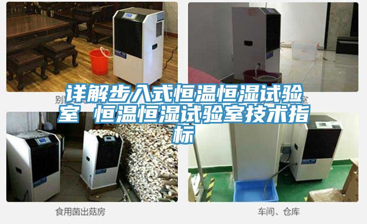详解步入式恒温恒湿试验室 恒温恒湿试验室技术指标