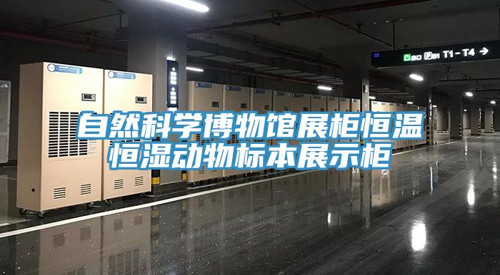 自然科学博物馆展柜恒温恒湿动物标本展示柜