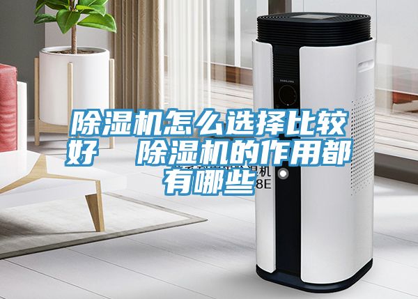 除湿机怎么选择比较好  除湿机的作用都有哪些
