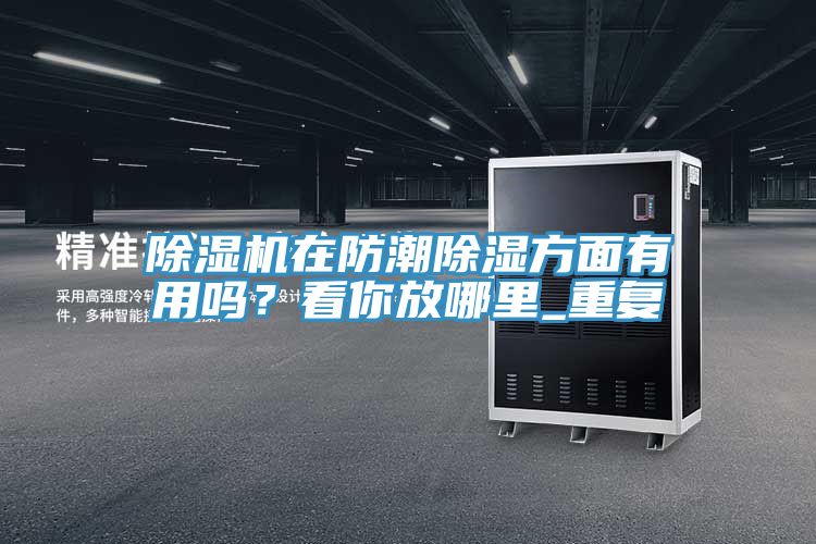 除湿机在防潮除湿方面有用吗？看你放哪里_重复