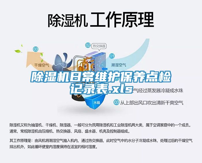除湿机日常维护保养点检记录表.xls