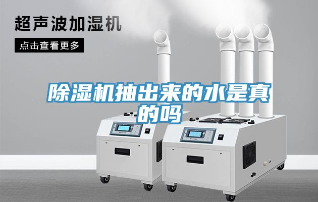 除湿机抽出来的水是真的吗