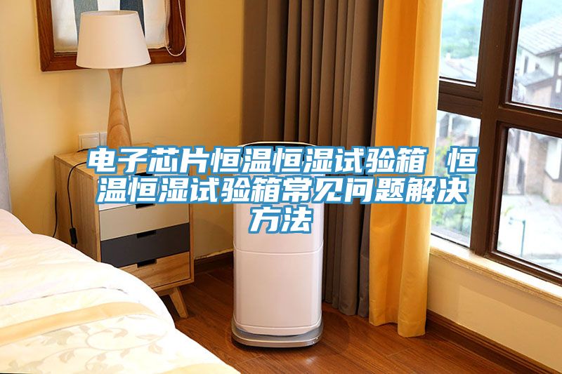 电子芯片恒温恒湿试验箱 恒温恒湿试验箱常见问题解决方法