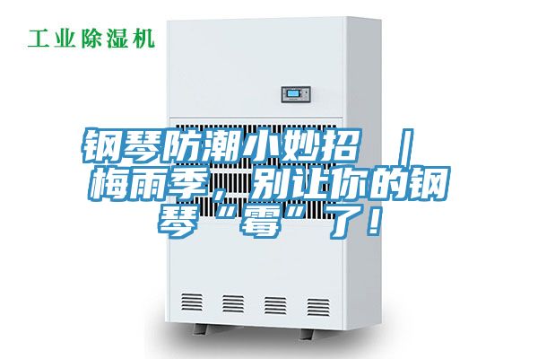 钢琴防潮小妙招 ｜ 梅雨季，别让你的钢琴“霉”了！